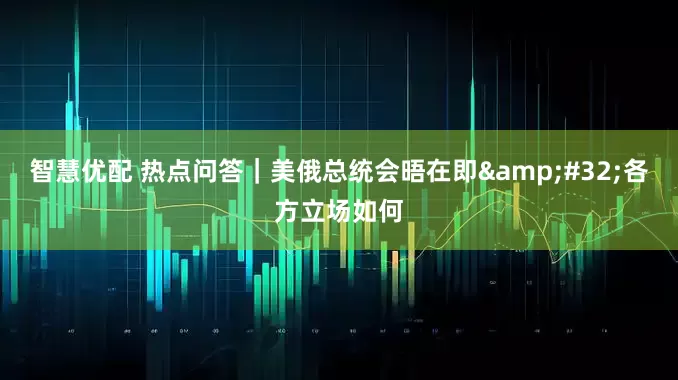 智慧优配 热点问答｜美俄总统会晤在即 各方立场如何